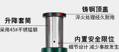 螺旋千斤頂升降套筒用不銹錳鋼材質有什么好處